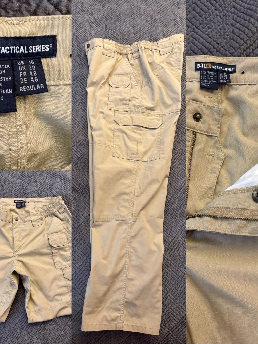 5.11 Tactical women’s Cargo Pants with Elastic Waist